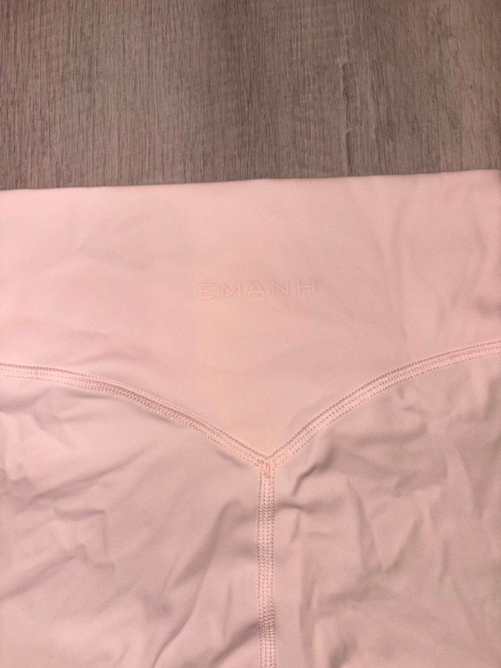 Emanh Women's High-Waist Pink Active Shorts - Picture 6 of 6